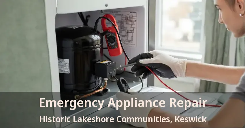 Emergency Appliance Repair Historic Lakeshore Communities, Keswick - ON