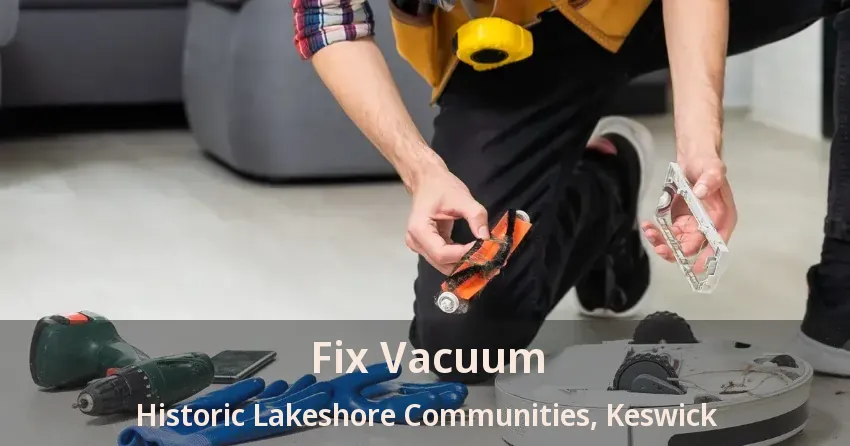Fix Vacuum Historic Lakeshore Communities, Keswick - ON