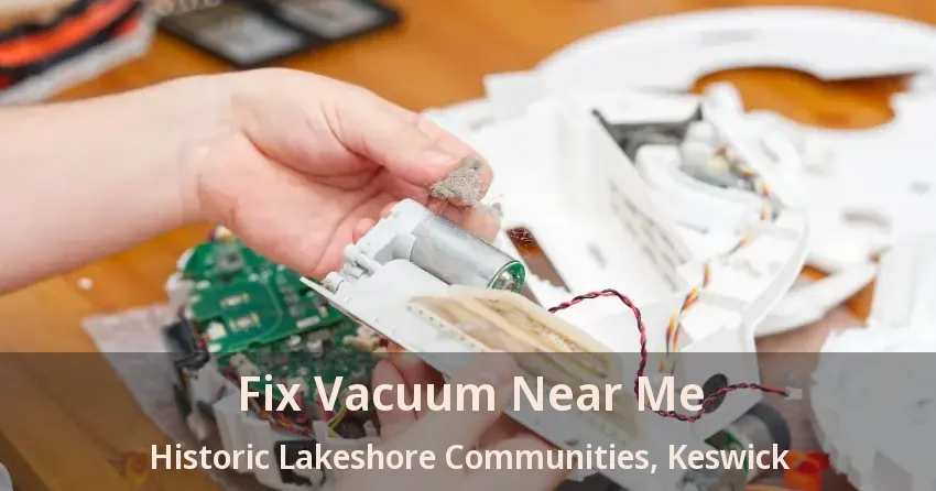 Fix Vacuum Near Me Historic Lakeshore Communities, Keswick - ON
