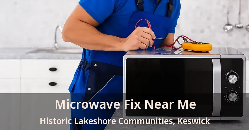 Microwave Fix Near Me Historic Lakeshore Communities, Keswick - ON