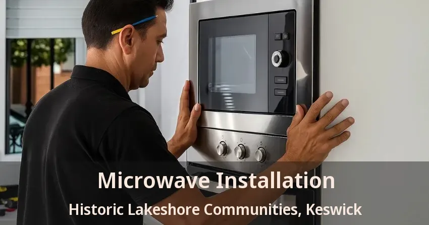 Microwave Installation Historic Lakeshore Communities, Keswick - ON