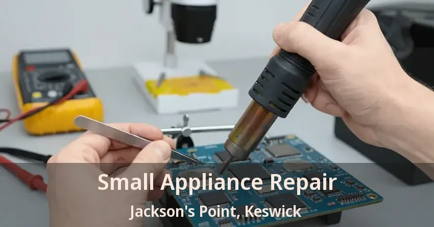 Small Appliance Repair Jackson's Point, Keswick - ON