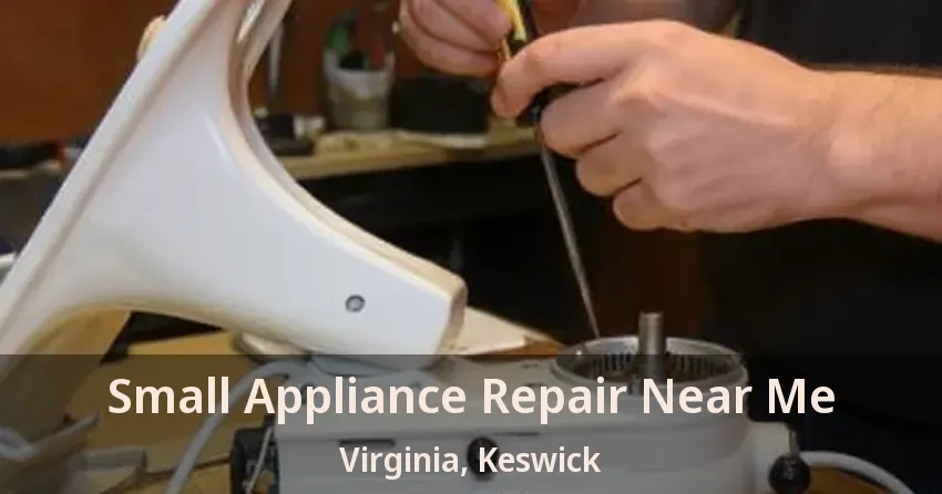 Small Appliance Repair Near Me Virginia, Keswick - ON
